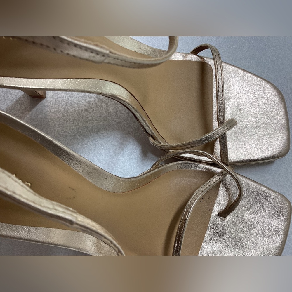 Reformation Gilda Platform Ankle Strap Sandal Size 7 - Picture 11 of 13